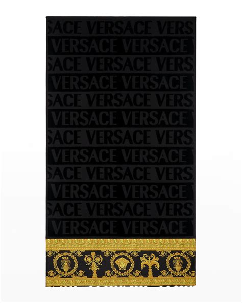 neiman marcus versace robe|Versace robe hand towel.